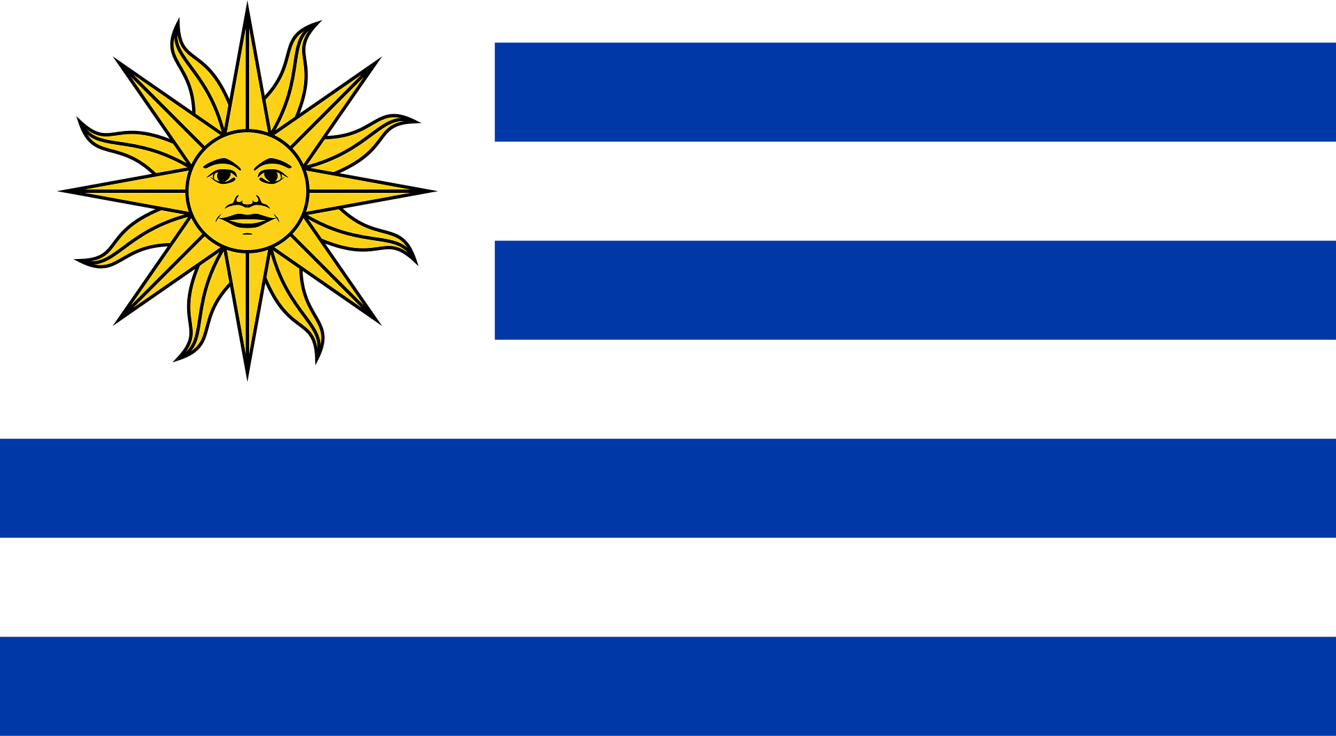 Bandera de Uruguay