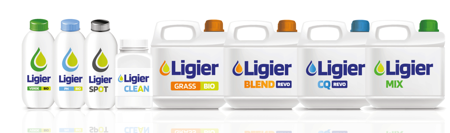 Familia de productos Ligier - Adyuvantes y coadyuvantes agrícolas para pulverización